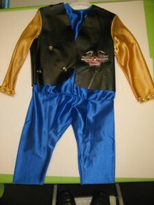 Biker Kostüm Gr: 116, Preis 12,95€