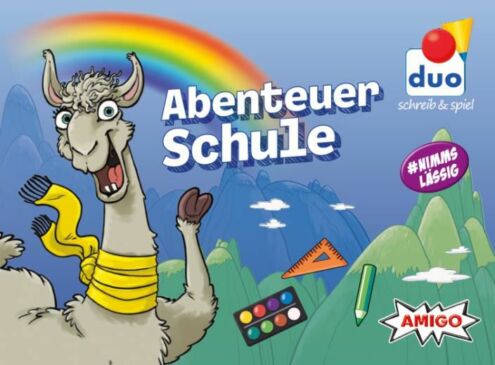 duoSchulbox ge&ouml;ffnet mit Inhalt